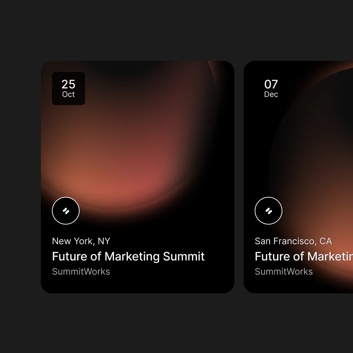 Make every event count.